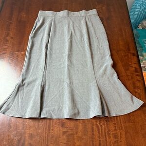 Sag Harbor Classic Gray A-Line Skirt